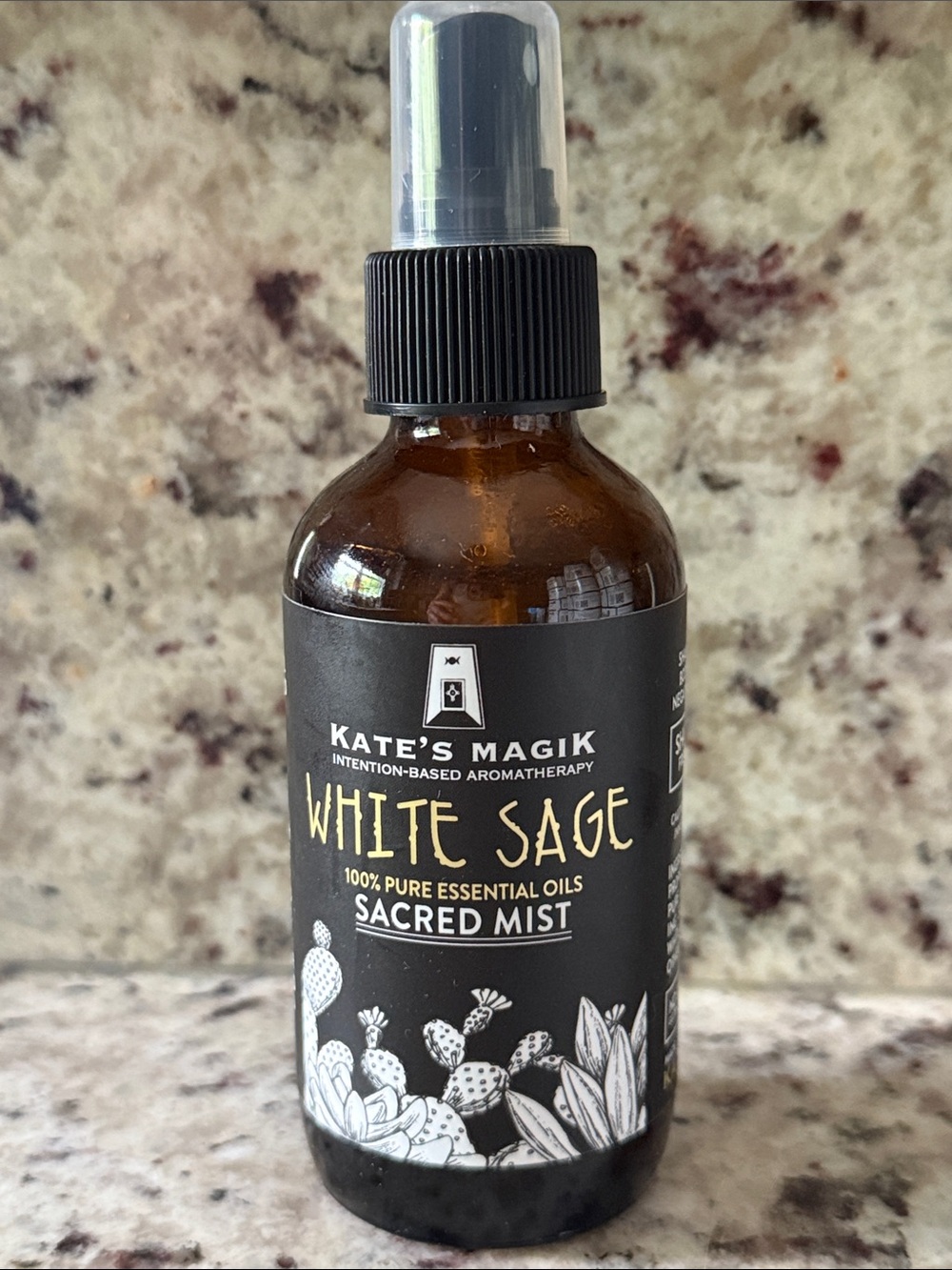KATE'S MAGIK White Sage Sacred Mist - Aromatherapy Spray 4 oz.
